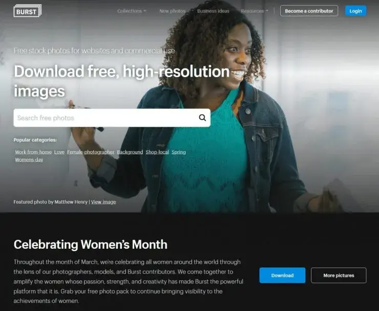Free Stock Photos_ High-Res Images for Websites burst