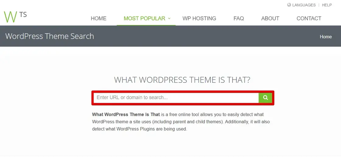 What WordPress Theme Is That